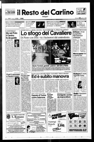 Il Resto del Carlino : giornale dell'Emilia